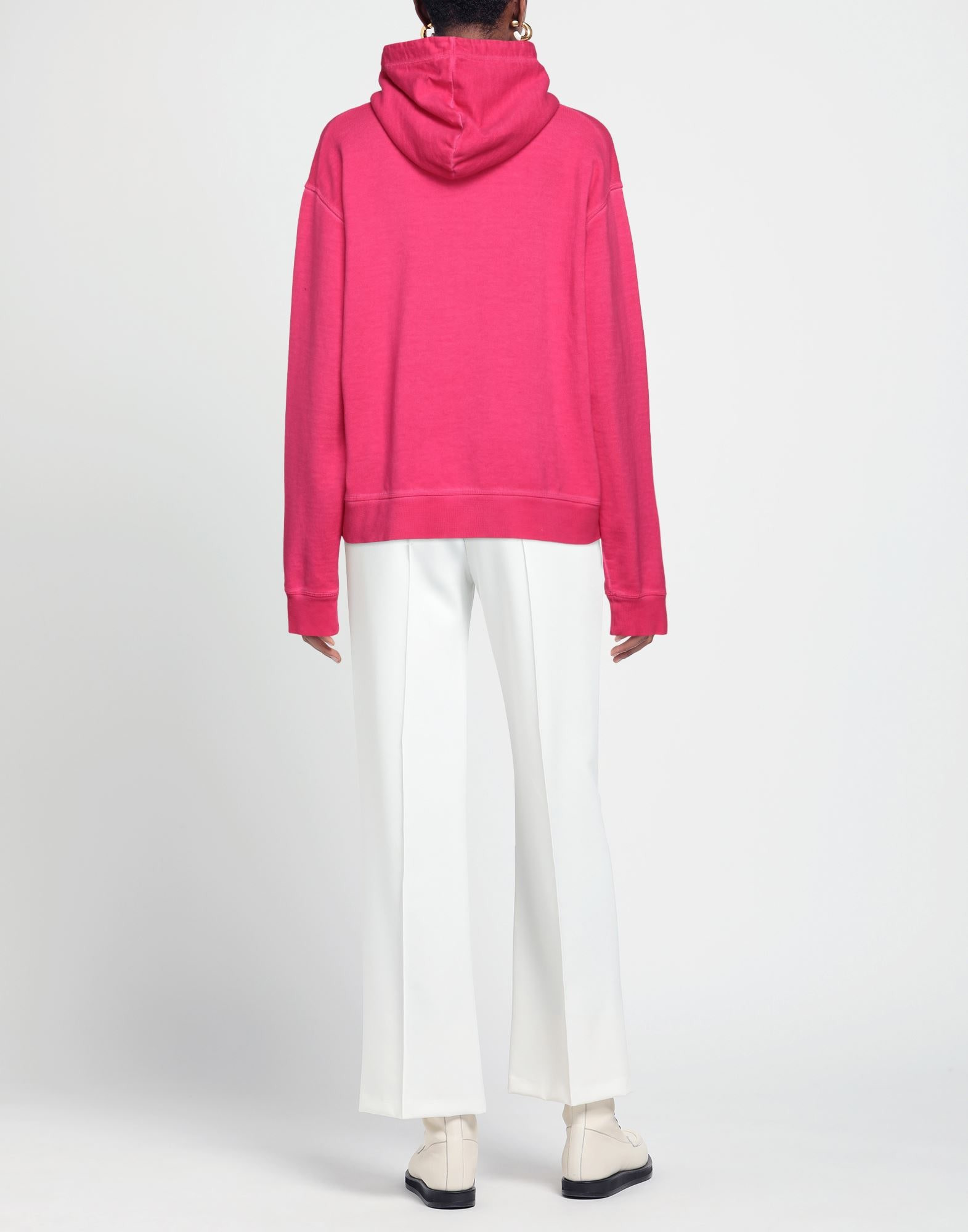 Orange Women's Hooded Sweatshirt - 3