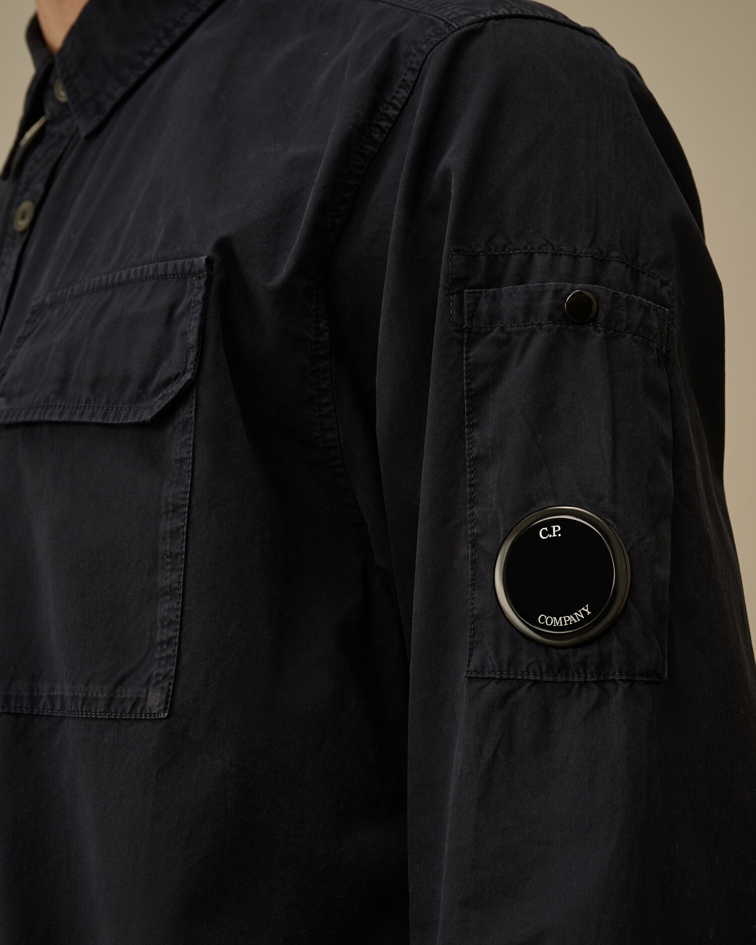 Organic Gabardine Longsleeve Button Shirt - 5