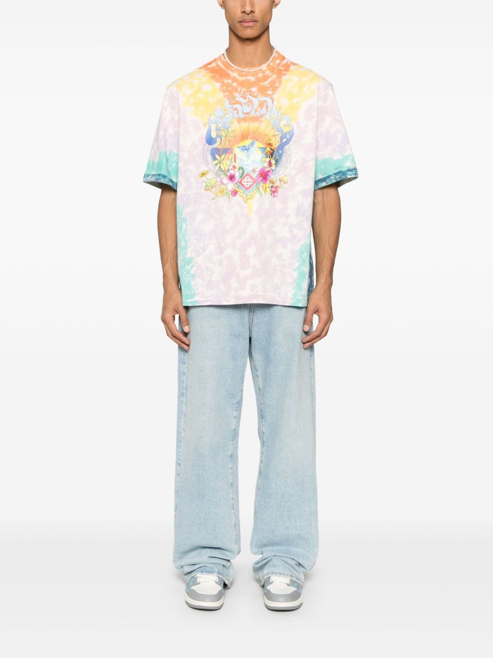Surf-trip tie-dye T-shirt - 2