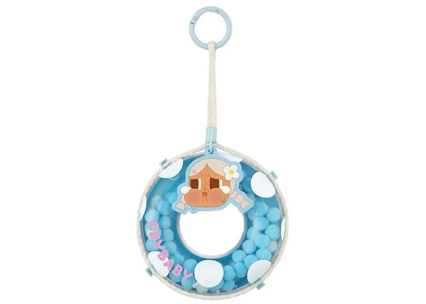 Pop Mart Crybaby Vacation Mode On Series Chilling on the Beach Pendant - 1