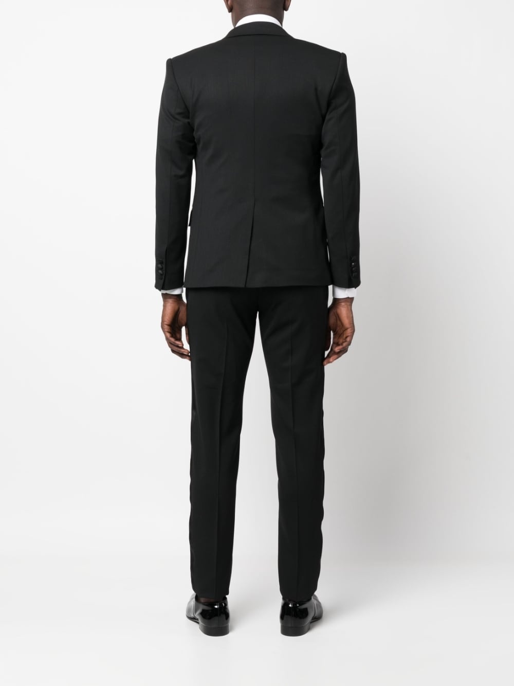 tuxedo-style three-piece suit - 4