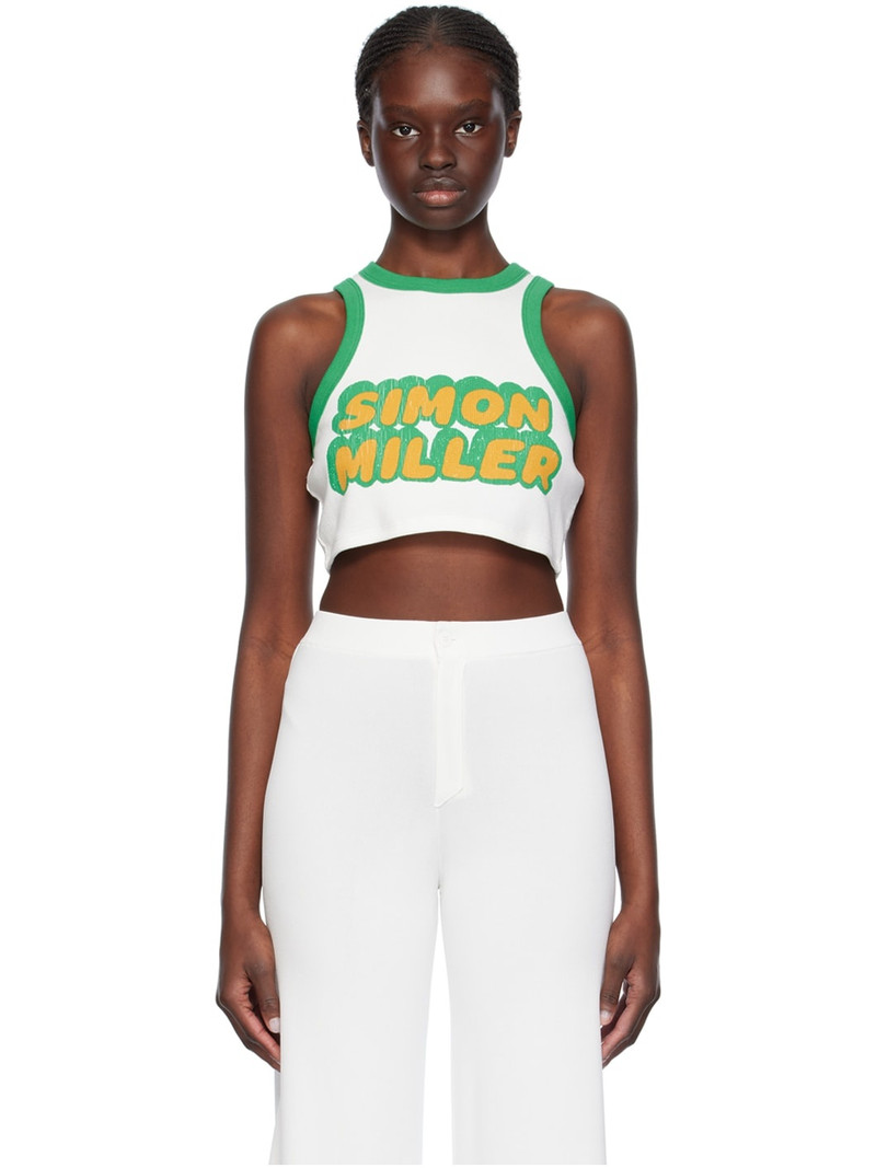 White Dibby Tank Top 1