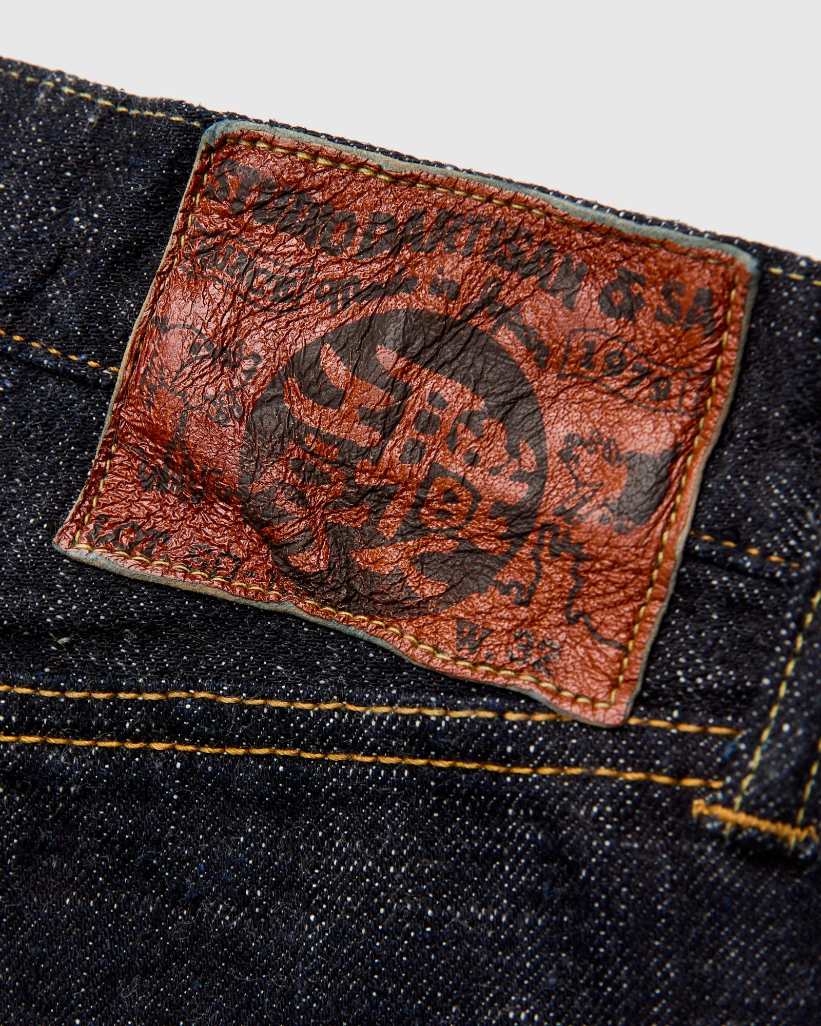 SD-1001 "GL3" 15oz Slub Selvedge Denim - Regular Straight Fit - 6