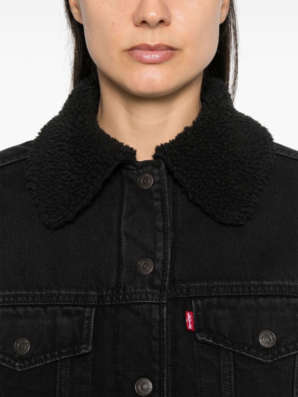 Longline Padded Trucker coat - 5