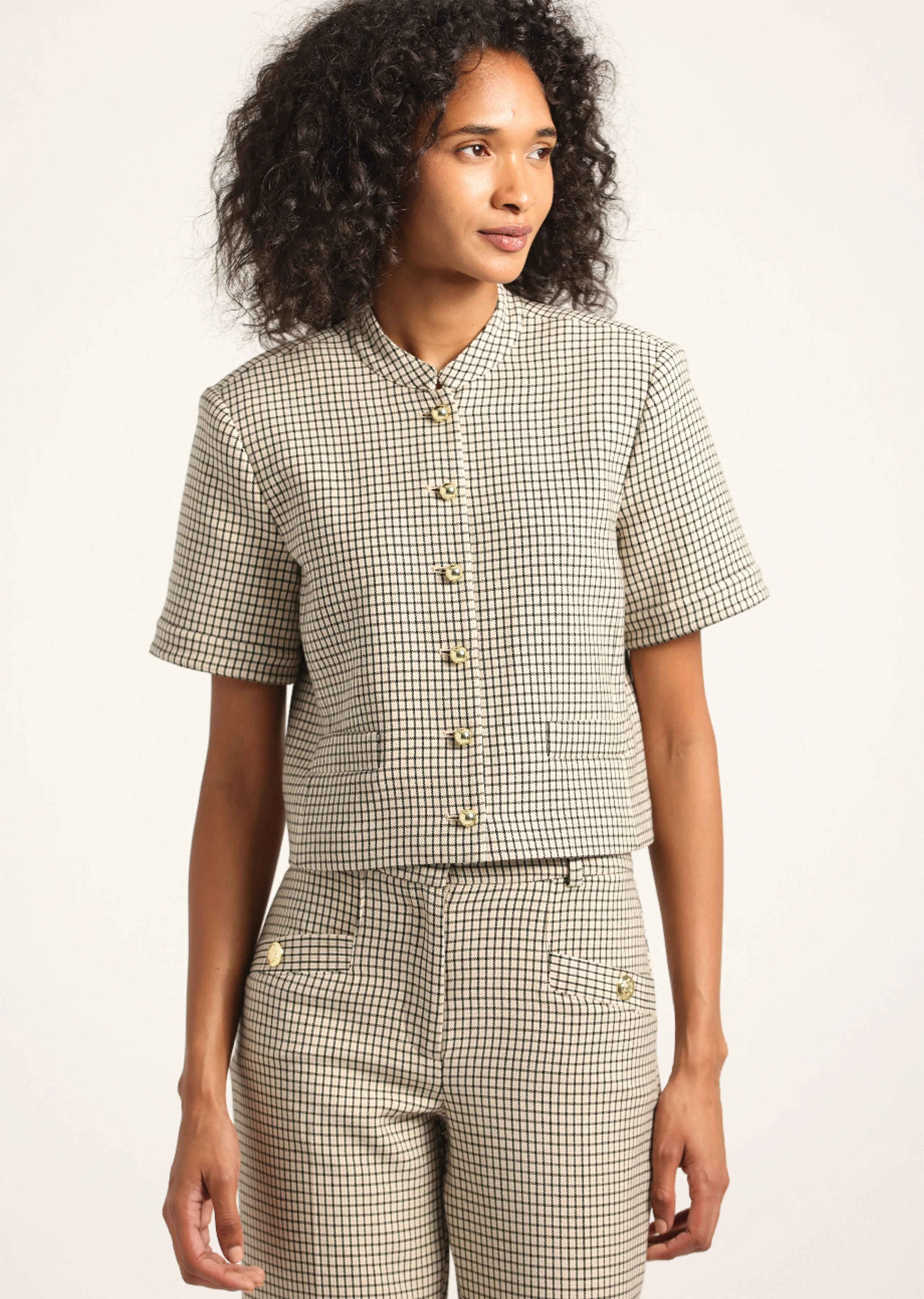GRACE SHORT SLEEVE JACKET - 1