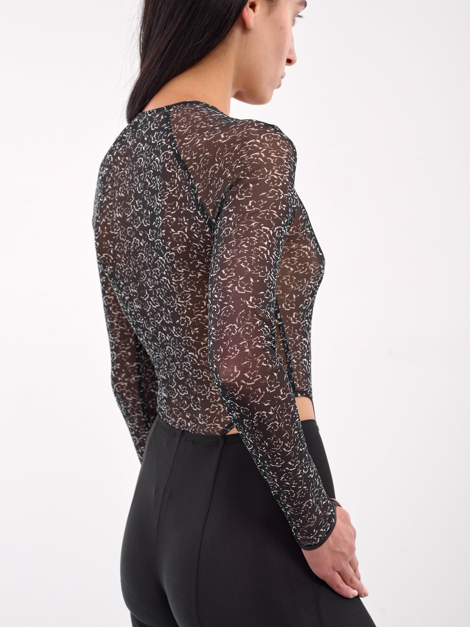 Daisy Sheer Bodysuit - 5