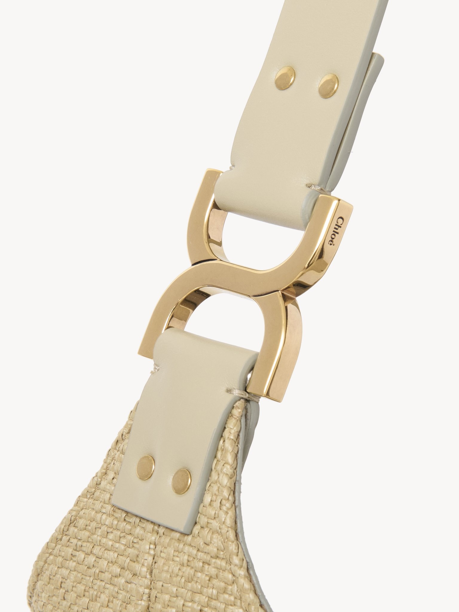 SMALL MARCIE HOBO BAG IN RAFFIA-EFFECT FIBERS - 5