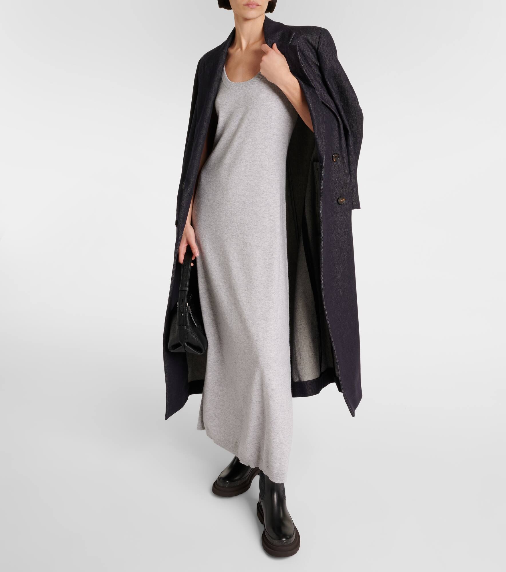 Cashmere midi dress - 5