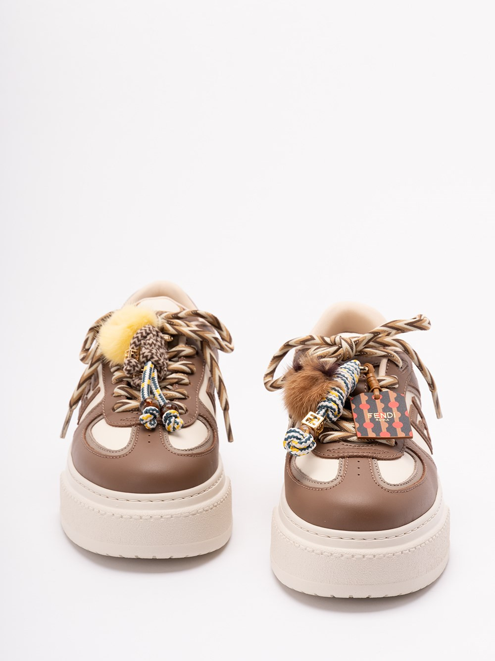 `Fendi Match Mix` Sneakers With Charms - 5