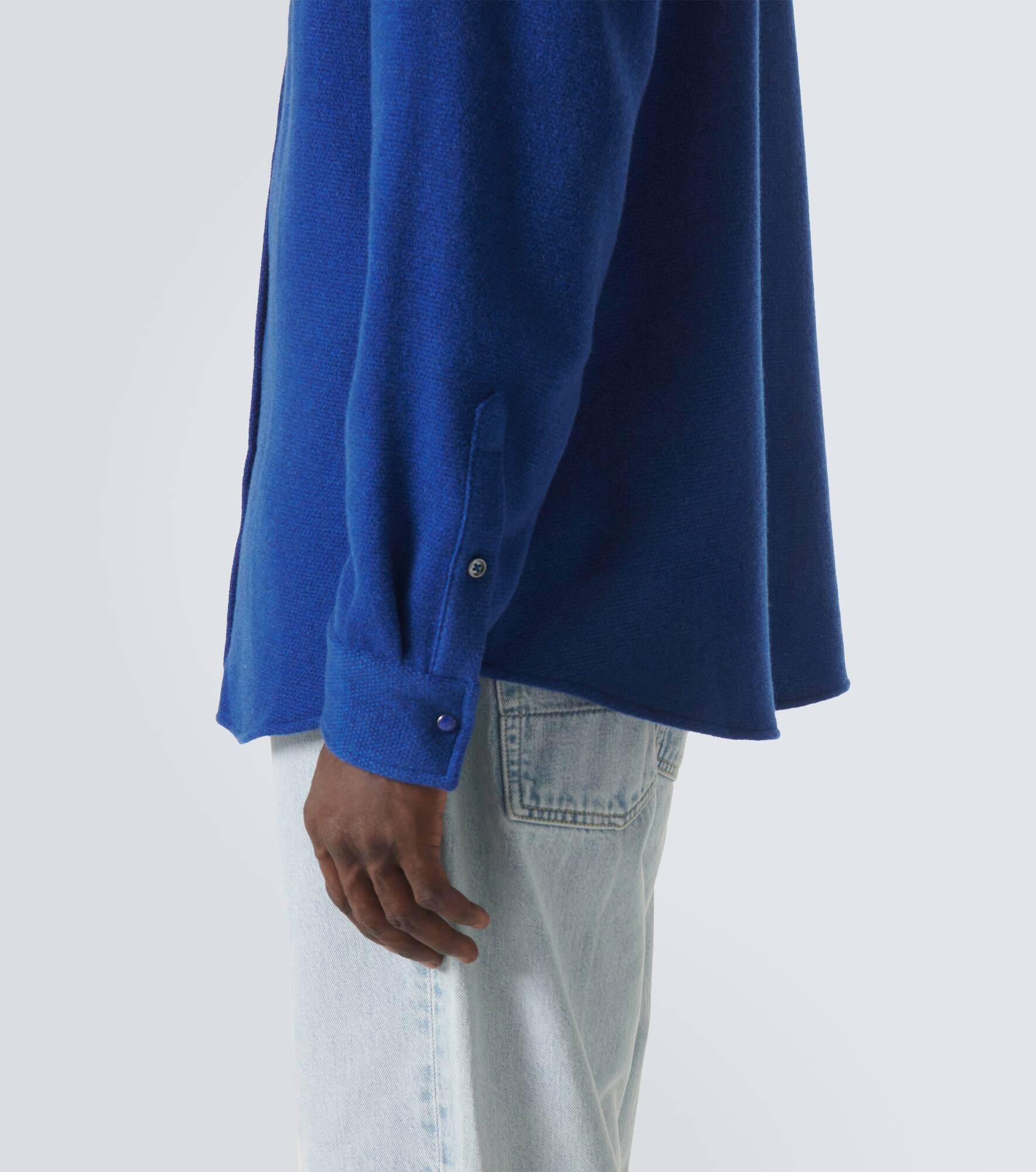 Cashmere overshirt - 6