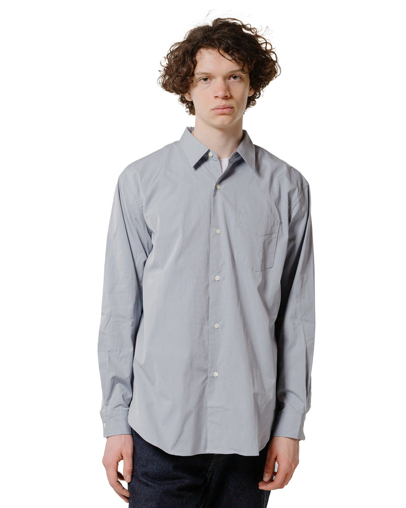 PHIGVEL MAKERS Co. Regular Collar Dress Shirt Old Sax outlook