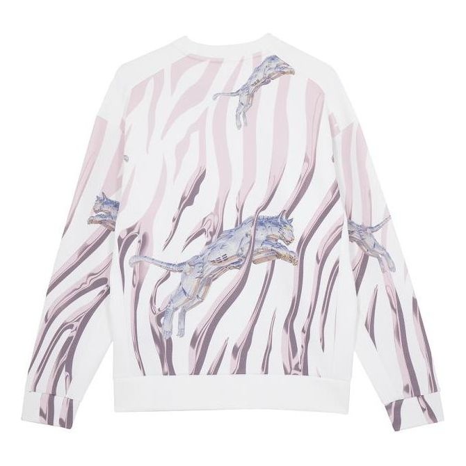 PUMA x SORAYAMA Sweatshirt 'White Pink Sliver' 622614-02 - 1