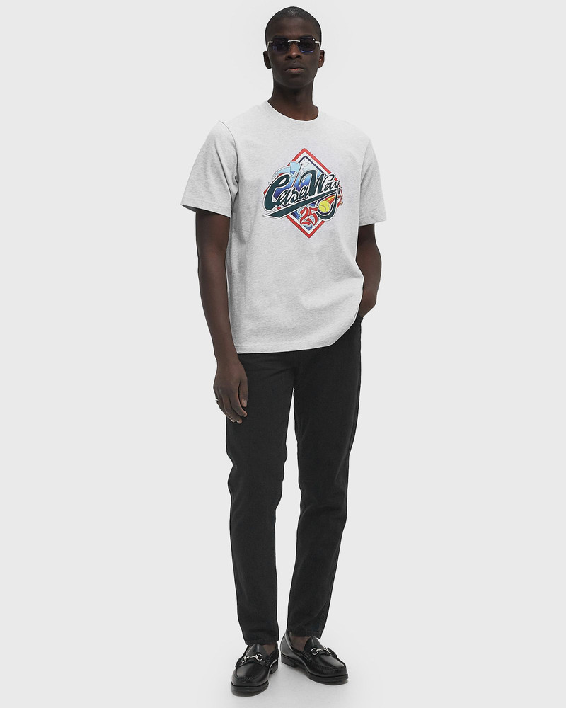 CASABLANCA CASA WAY WORLD SERIES PRINTED TEE outlook