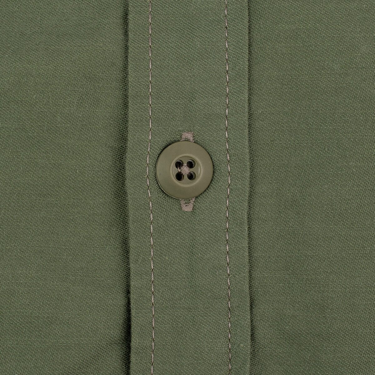 7oz Back Satin Military CPO Shirt - Green - 12