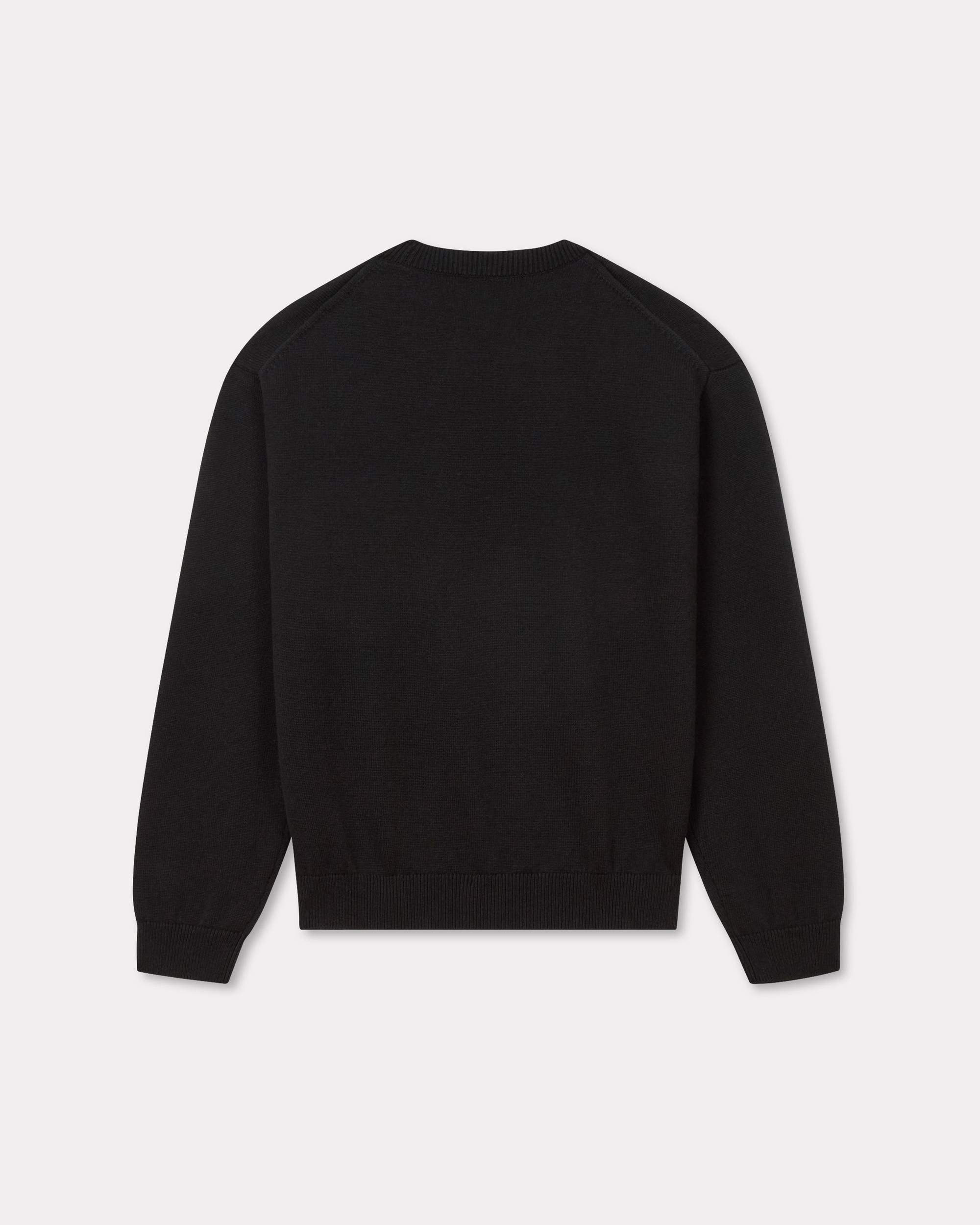 'Lunar New Year' genderless embroidered jumper in wool and cotton - 2