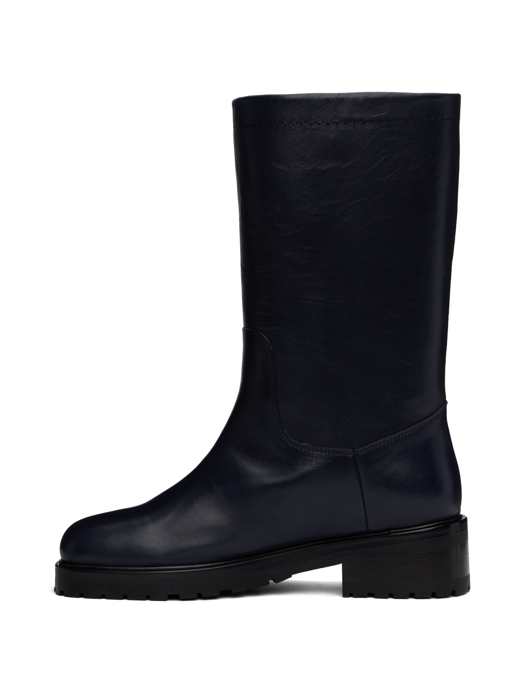 Navy Belmont Boots - 3