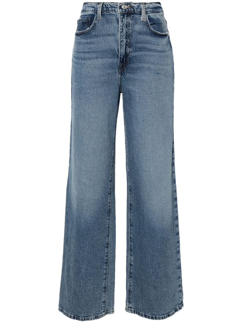 Le Jane high-rise wide-leg jeans - 1