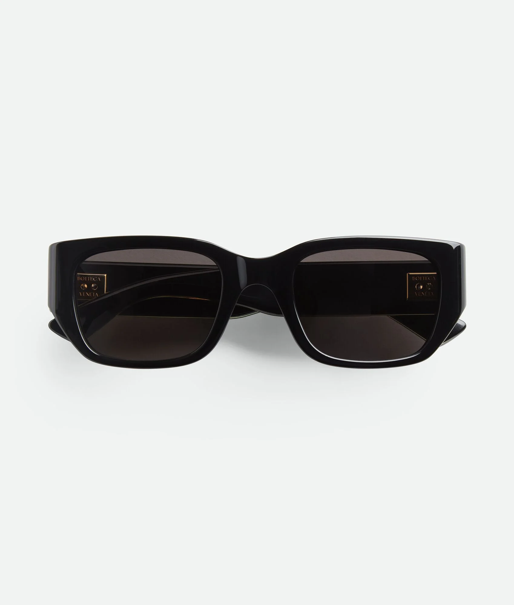 BV1400S Intrecciato Square Sunglasses - 1