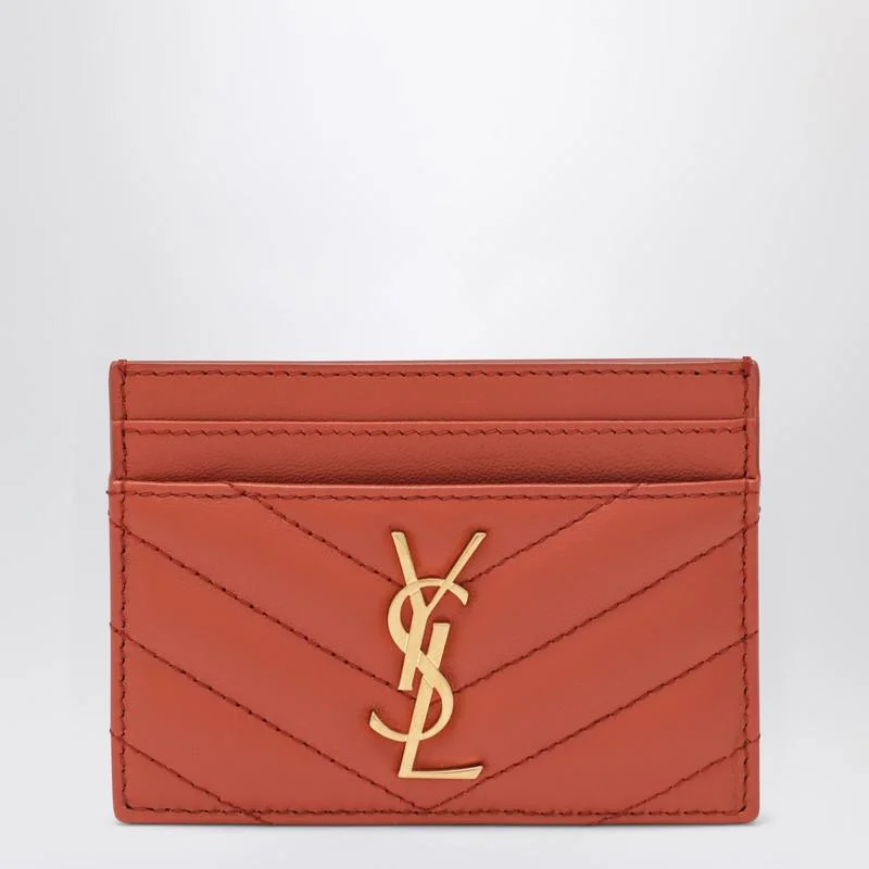 Saint Laurent Mandarin Cassandre Card Holder - 1