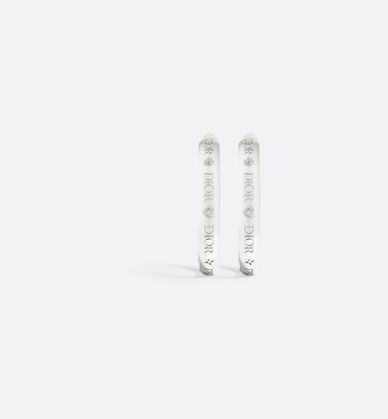 Dior Trésor Hoop Earrings 3