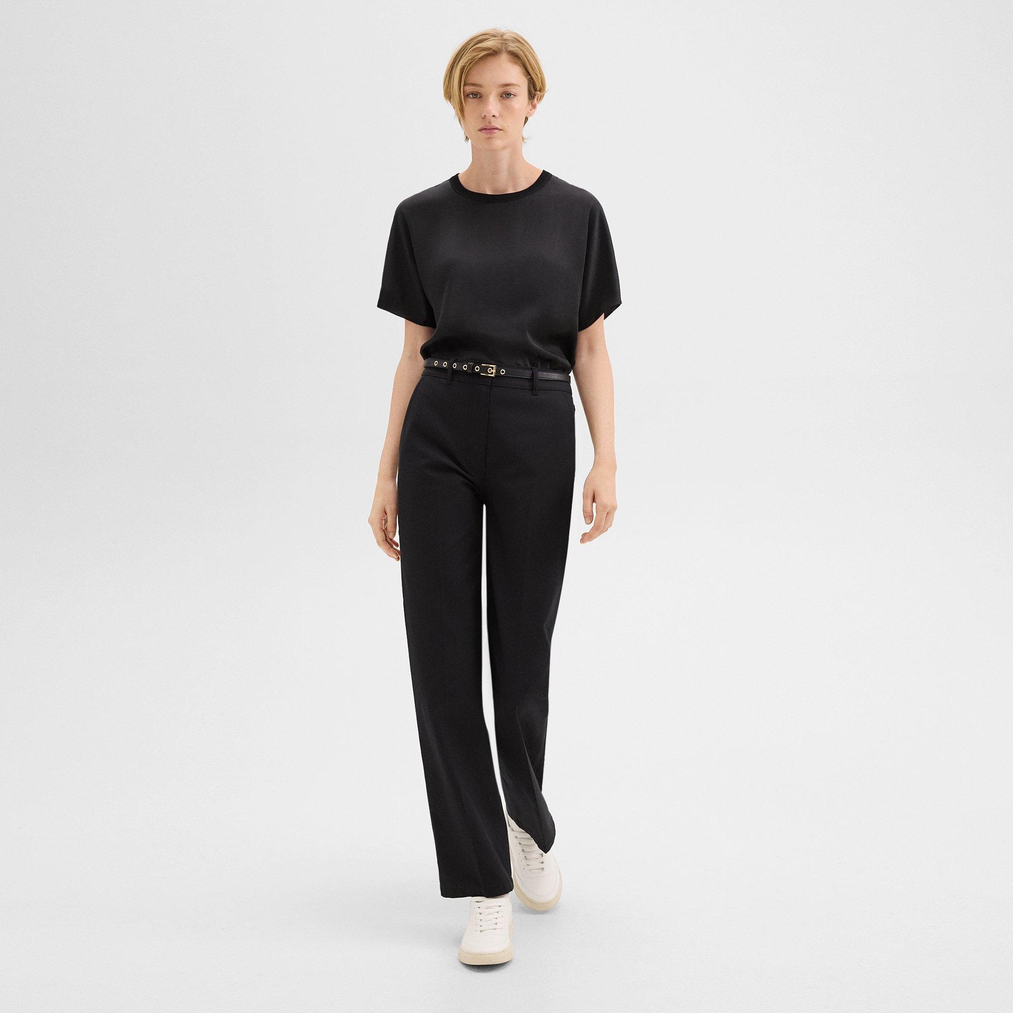 Straight Pant in Gabardine - 6