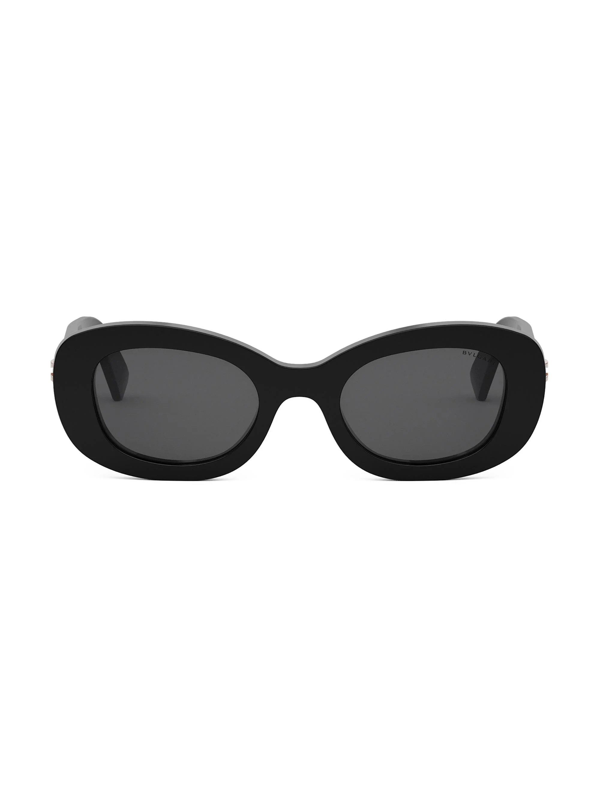 Women's B. Zero1 50MM Oval Sunglasses - Grey Black - 1