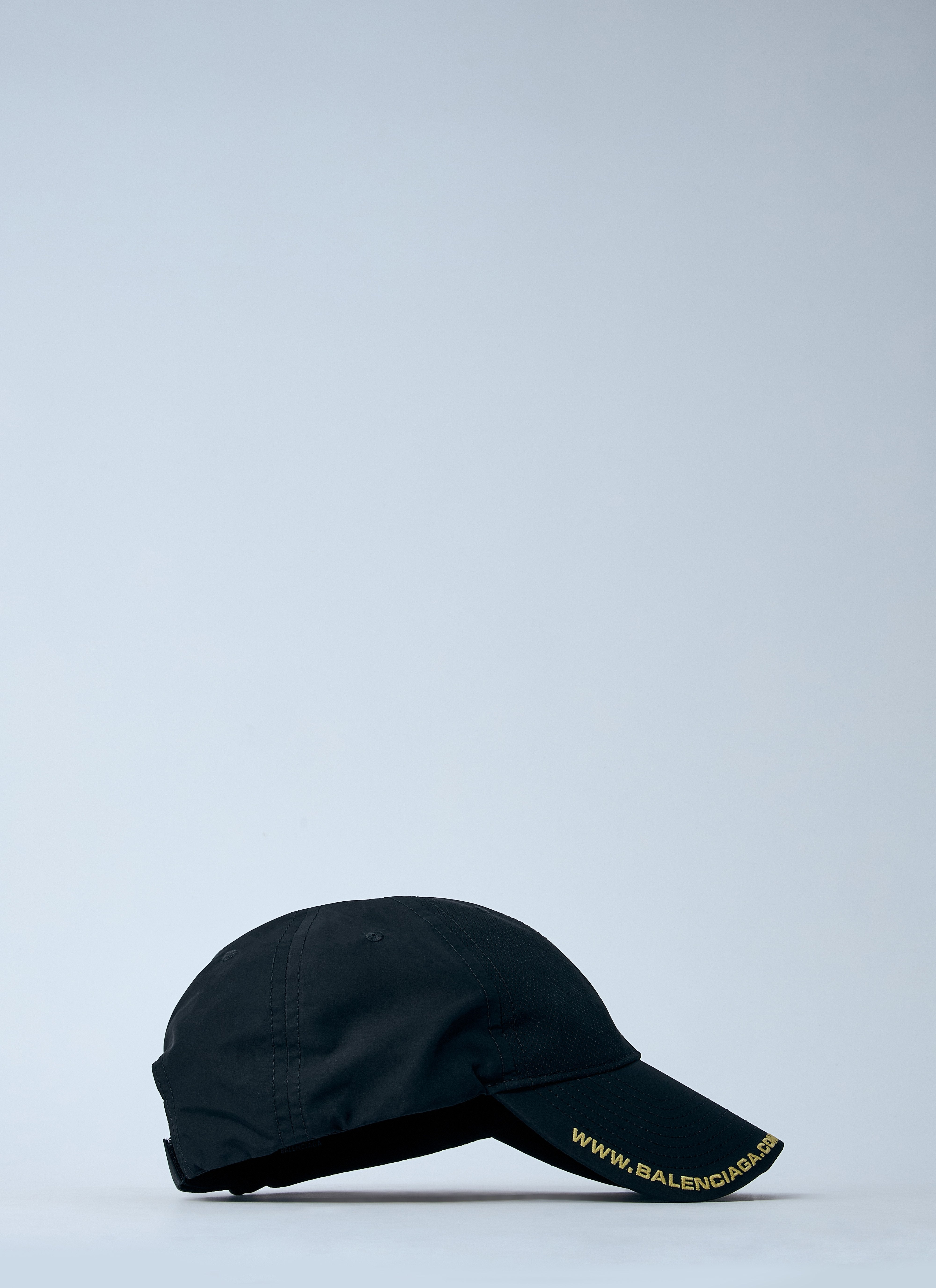 Balenciaga Men Logo Motif Baseball Cap - 7