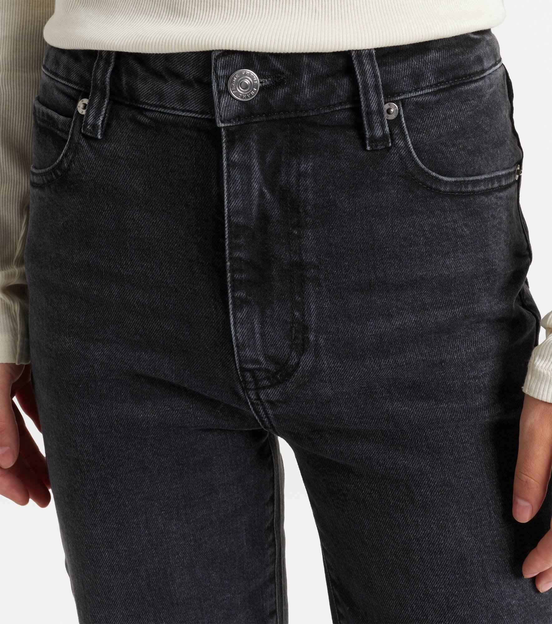 Arrow high-rise bootcut jeans - 4