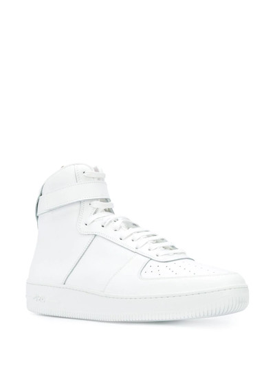 424 perforated hi-top sneakers outlook