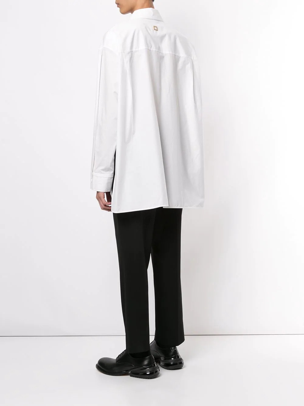 oversized cotton shirt - 4