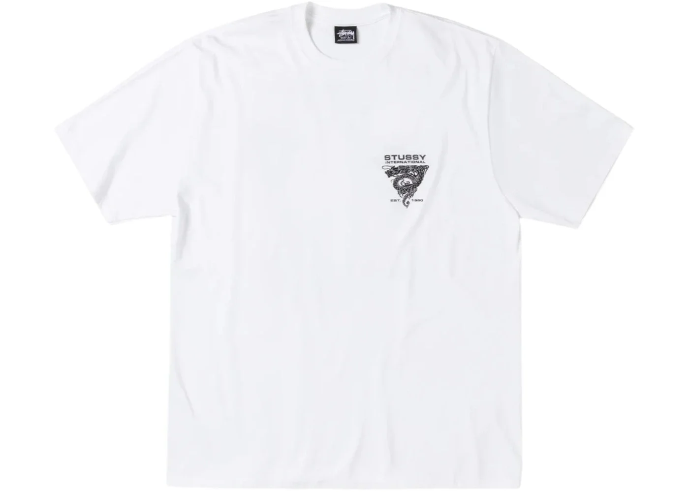 Stussy Dragon Tee White - 1