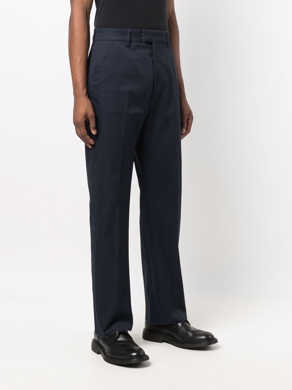 straight-leg tailored trousers - 3