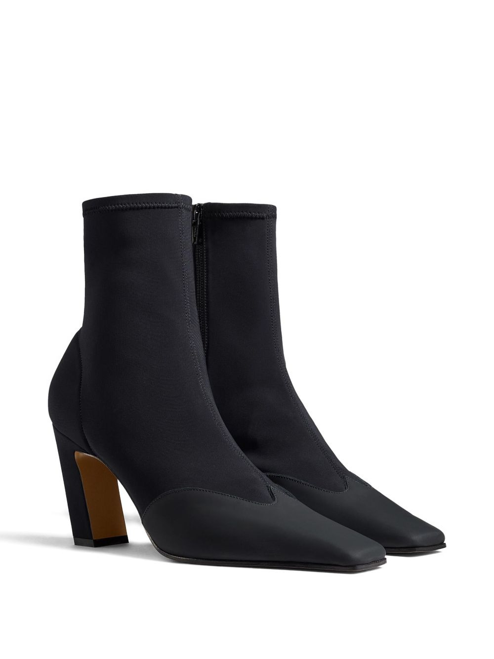 85mm Nevada pointed-toe heeled boots - 2