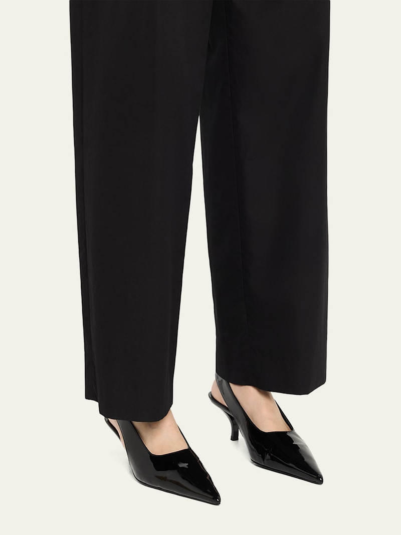 TOTEME Patent Leather Slingback Pumps outlook