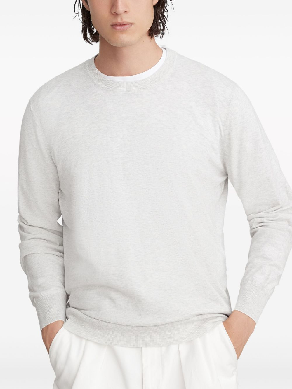Brunello Cucinelli Men Lightweight Sweater - 4