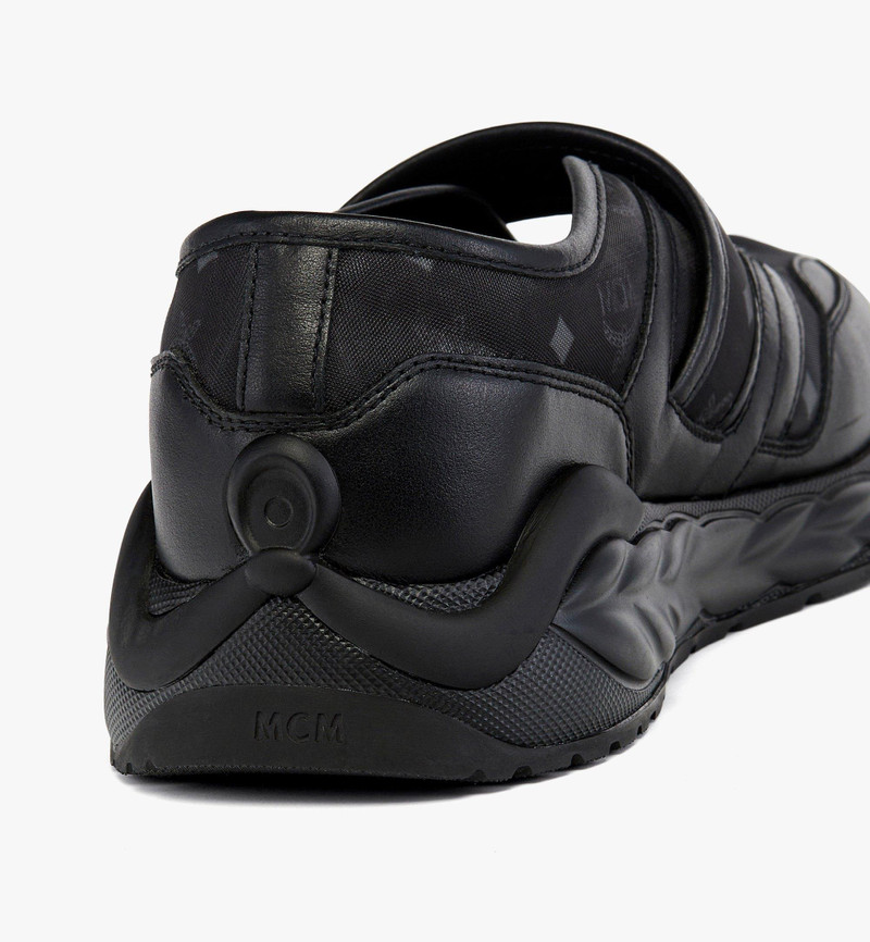 Skywander Ballerina Sneakers in Monogram Mesh and Leather 3