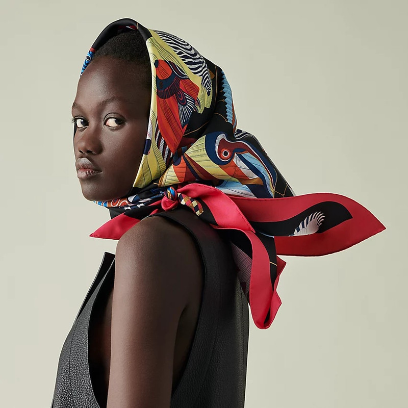 Hermès Lanternes, Ballons et Cocardes scarf 90 outlook