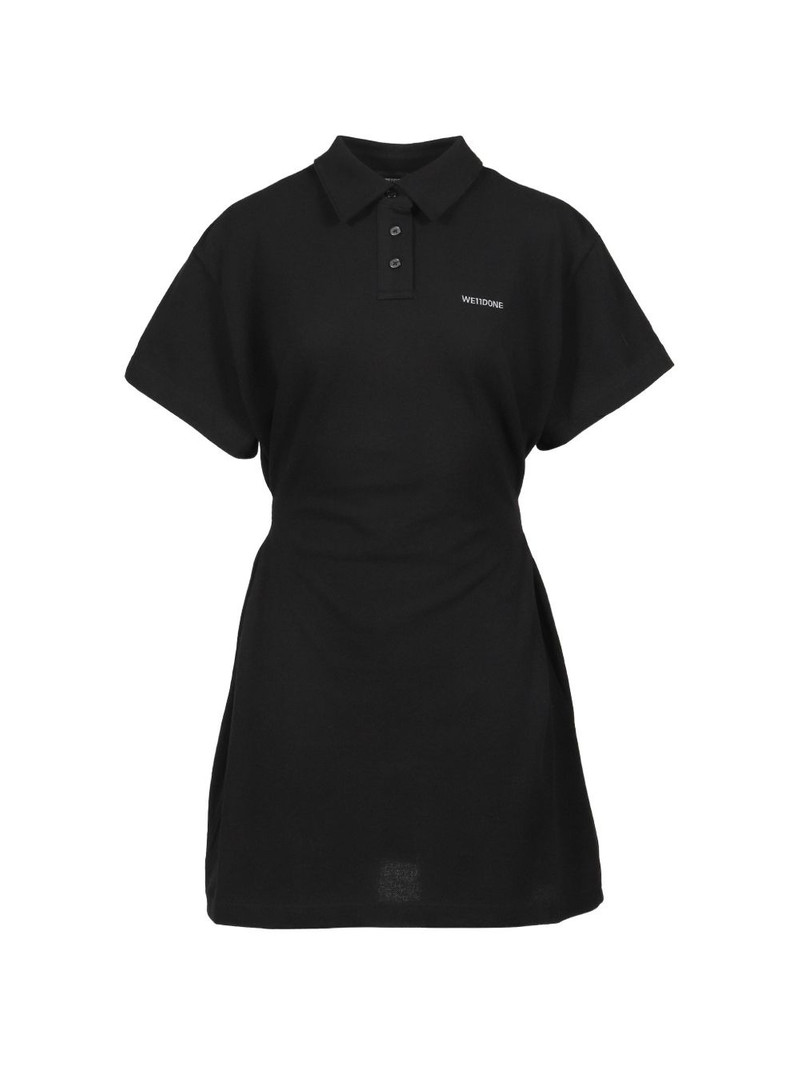 polo-collar mini dress 1
