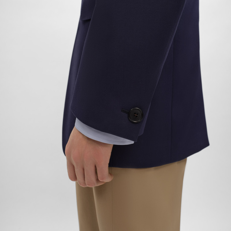 colonne jacket IN GRAIN DE POUDRE WOOL 5