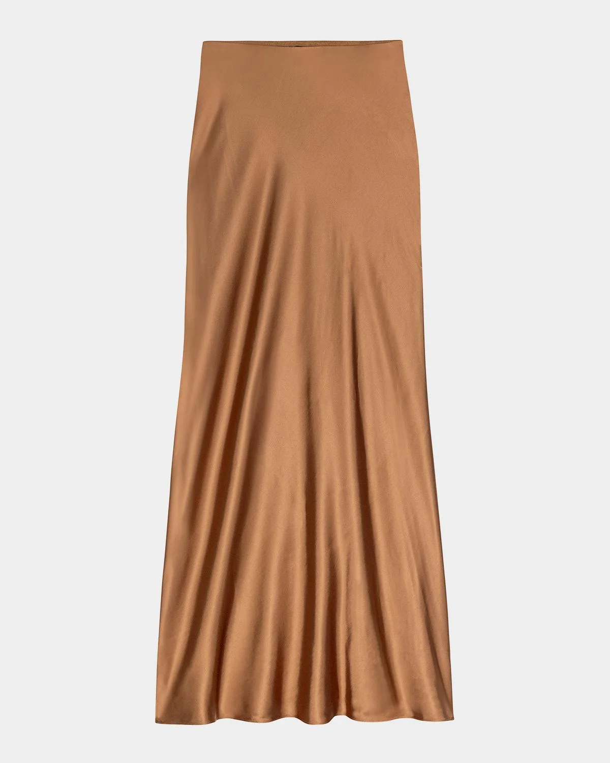 Romina Satin Maxi Skirt - 1