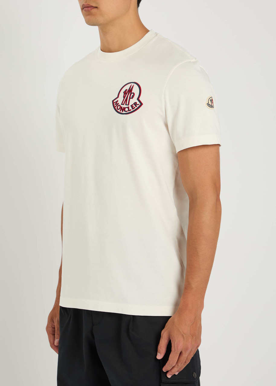 Moncler Logo Cotton T-shirt - 2