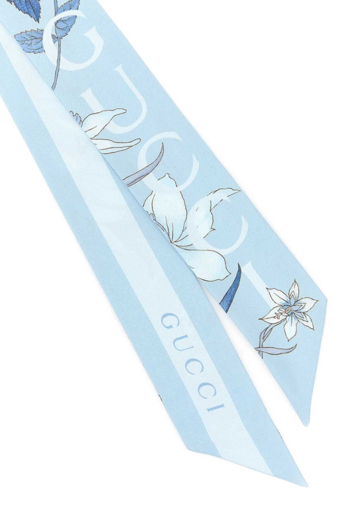 Gucci Women Printed Silk Foulard - 2