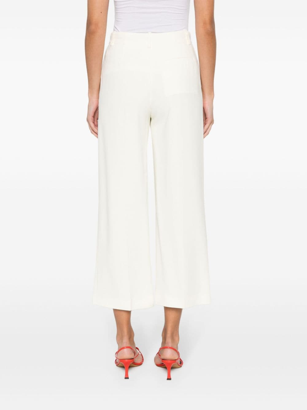 Erika Cavallini Semi-Couture - Erika Cavallini Semi-Couture Trousers White - 2