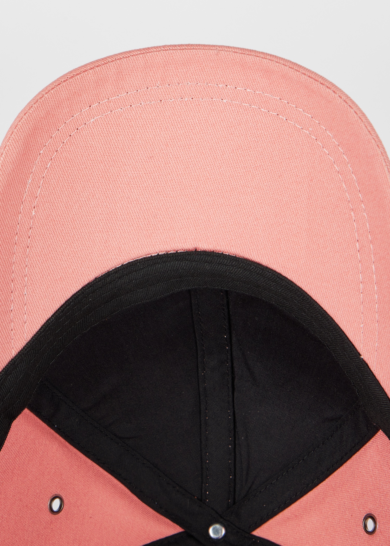 Women's Pink 'Zebra' Cotton Baseball Cap - 4