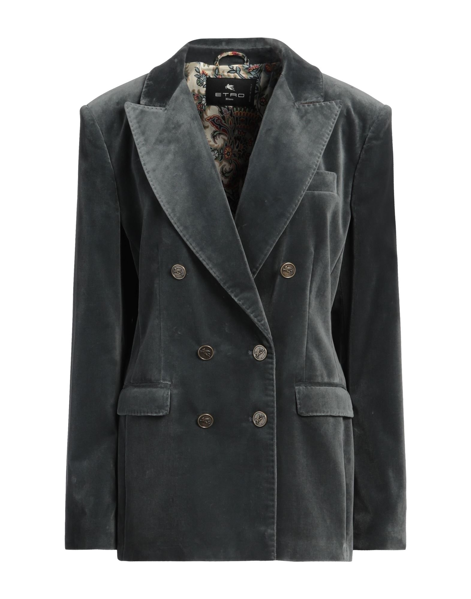 Gunmetal Women's Blazer - 1