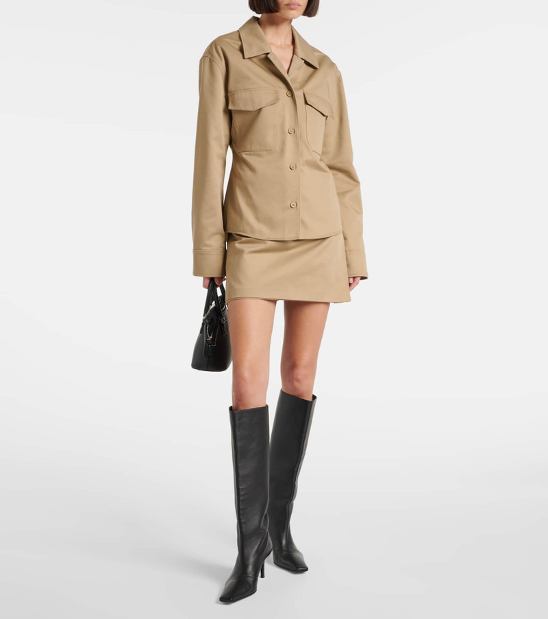 courrèges Gabardine shirt outlook