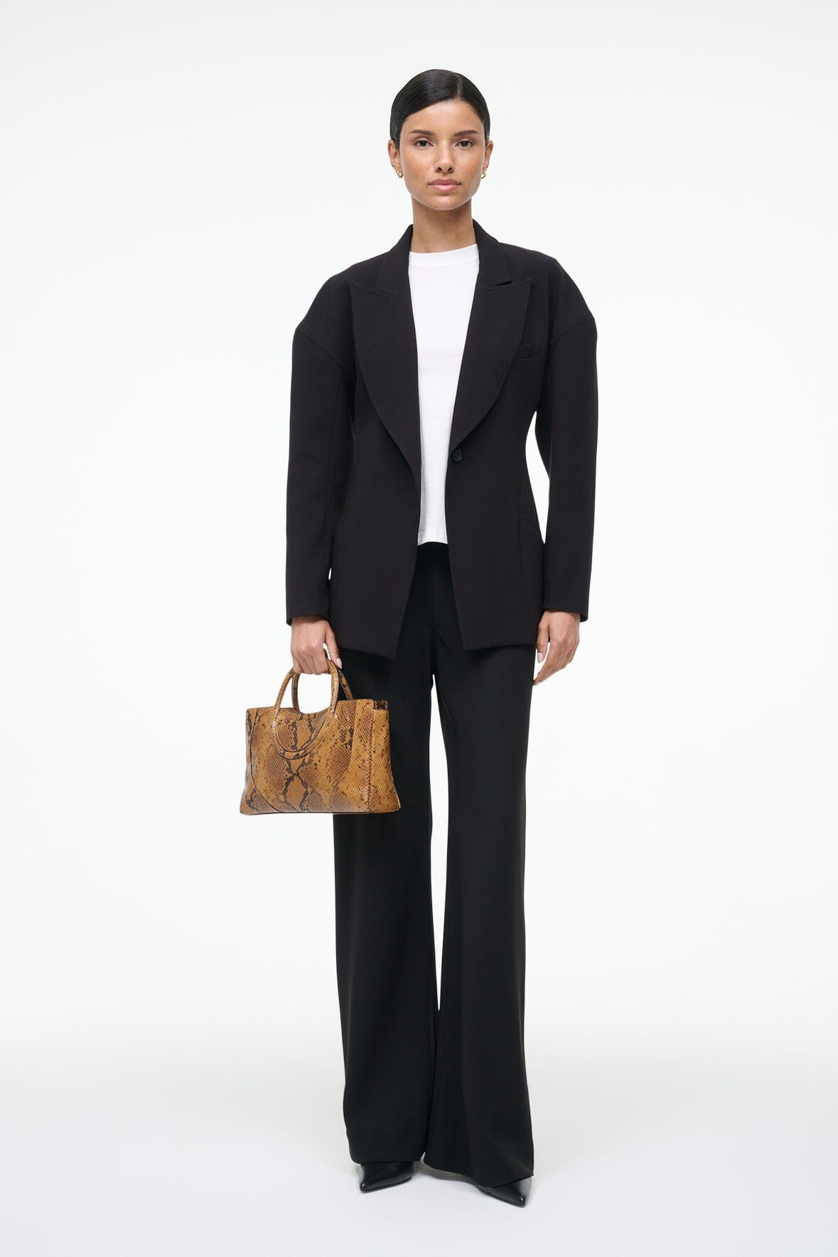 STAUD COLE BLAZER BLACK - 5