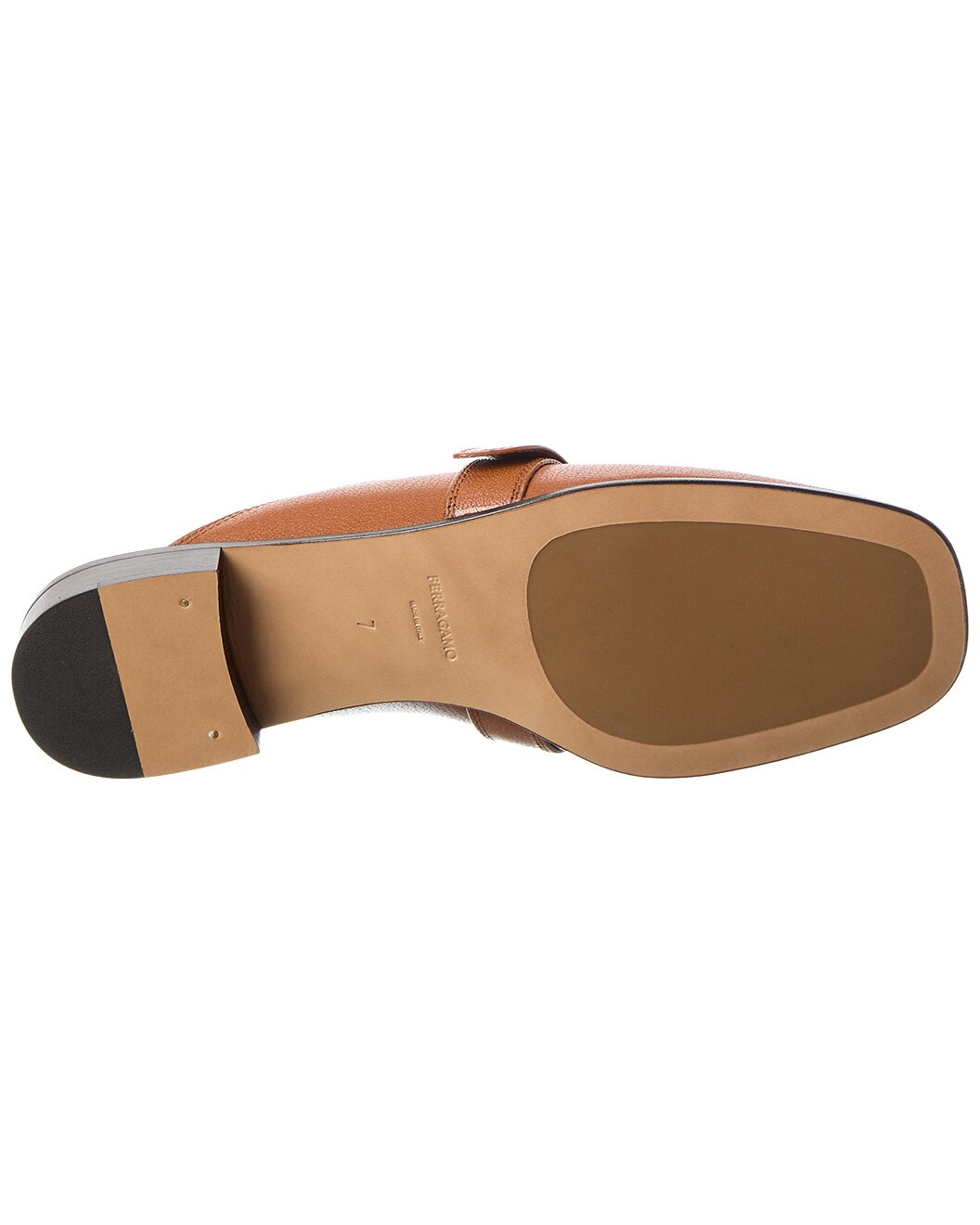 Ferragamo Hug Buckle Leather Mule - 4