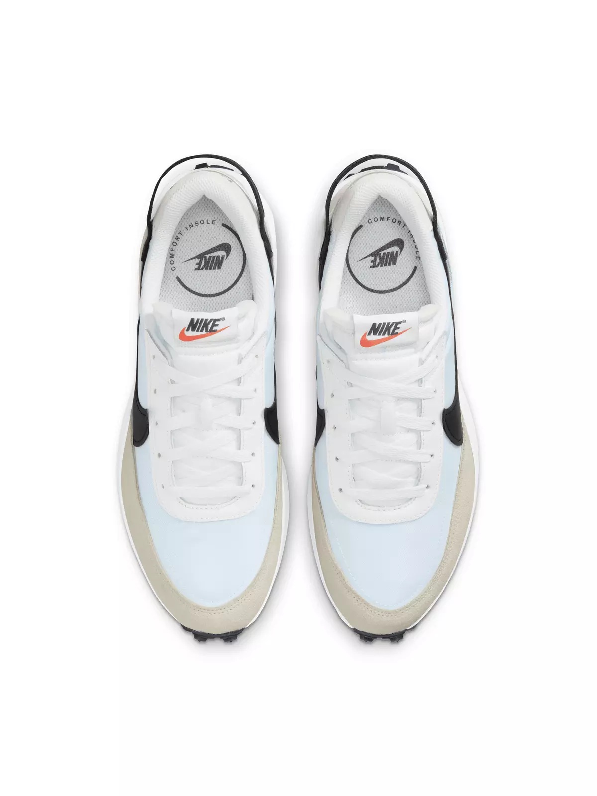 Waffle Debut "White/Black/Summit White/White" Men's Shoe - 4