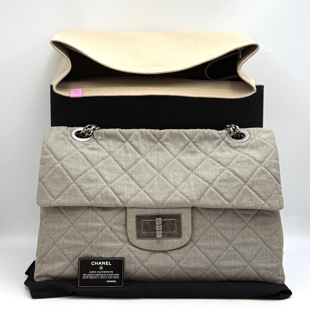 Chanel No.13 2.55 Reissue Airline Classic Flap Shoulder Bag XXL - 14